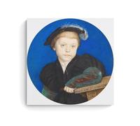 YiQuSoft Póster de Hans Holbein The Younger Henry Brandon, 2º duque de Suffolk, lienzo para regalo, sala de estar, decoración de dormitorio, obras de arte sin marco, 70 x 70 cm
