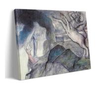 YiQuSoft Póster de William Blake William Blake con imagen del Minotauro para ilustrar el Infierno, lienzo para pared, impresión decorativa moderna, estilo marco, 30 x 45 cm