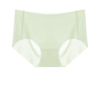 YIRONER Bragas Mujer Ropa Interior para Mujeres De 3 Paquetes Sin Costura Invisible Delgada Altas Trazadas Antibacterianas Secado Rápido Gran Tamaño-Verde-l (50-60 Kg)