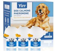 Yirr Difusor calmante para perros, 6 en 1, feromonas para perros, feromonas relajantes, alivio del estrés, ansiedad, reduce la agresión, ladridos, ayuda a entrenar al perro a orinar, 3 difusores, 3