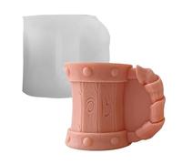 YIRUZWRD Moldes de silicona con forma de taza grande para macetas de flores, molde para macetas suculentas, tarro