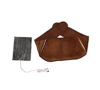 Yisawroy Cinturón de cintura calentado eléctrico para la parte inferior de la espalda, alivio de los dolores calientes de la cintura, almohadilla de calefacción de la cintura del usb de la fiebre