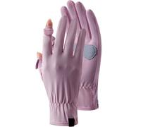 YISENJEE Guantes De Protección UV Protector Solar De Secado Rápido Con Pantalla Táctil Antideslizante Y Resistente A Los Rayos UV Para Exteriores Morado