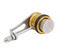 Yisentno Herramienta para Atar Nudos de Pesca, Kit de Anudado de Pesca Ajustable, Accesorios de Conector de Anudado livianos para el enrollador de línea, Accesorios de Pesca para Ayudar a(Gold)