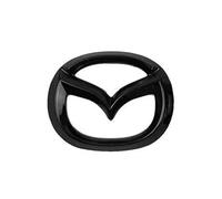 yishao Coche Emblema para Mazda CX5 2017-2024 2021 2020 2019 2018 2022 2023, Pegatina Logo de Coche Insignia de Metal 3D Chromo Emblema de Carrocería Coche Decoración Accessories,Bla-CK