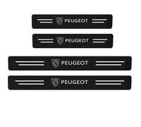 yishao Paquete de 4 Pegatinas de Protección de Umbral de Fibra de Carbono para Peugeot Rifter Standard 2021 2022 2023 2024, Accesorios Coche Protectora Embellecedor Antiarañazos,D