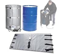 YISHENX Calentador Para Bidones IBC De 55/275 Galones, 2000 W/4000 W | Calentador De Bidones Con Temperatura Ajustable De 0 a 150 ℃, De Silicona Impermeable E Ignífuga, Con Cobertura Total