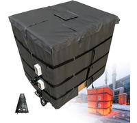 YISHENX Calentador Para Tanques IBC, Manta Calefactora De 2000 W/4000 W | For 55 Gal /275 Gal Barrels, IP67-Quickly Heat, Adjustable Thermostat Controller 0-150℃/30-302℉, IBC Tote Heating Jacket