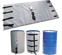 YISHENX Calentador Para Tanques IBC, Manta Calefactora De 2000 W/4000 W | For 55 Gal /275 Gal Barrels, IP67-Quickly Heat, Adjustable Thermostat Controller 0-150℃/30-302℉, IBC Tote Heating Jacket