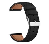 Yisica Correa de repuesto para reloj de 18 mm, 20 mm, 22 mm, correa de piel con cierre rápido, correas de repuesto para reloj de pulsera para hombre y mujer