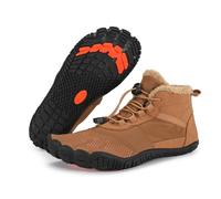 YisiNP Zapatos Invierno Botines Unisex Barefoot con Forro cálido Zapatos de Nieve