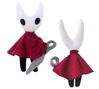 YISKY Hollow Knight Peluche, 30 cm Holl0w Knight Silksong Figura Muñeca, H0llow Peluche de Juguete, H0llow K-Night Plush, Juguete de Peluche Holl0w Silksong, Regalo para Fans y Coleccionistas (C)