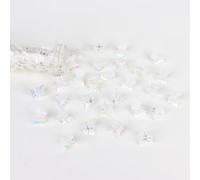 YISSION 60 pinzas pequeñas de mariposa blanca para el pelo con caja de accesorios para el cabello Y2K para niñas y mujeres