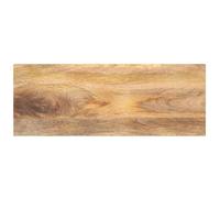 Yisssmeng Mesa de madera de mango de 80 x 40 x 2,5 cm, de madera rústica, para escritorio, cocina, mesa auxiliar, mesa auxiliar para juegos, moderno y duradero para salón, oficina, pasillo