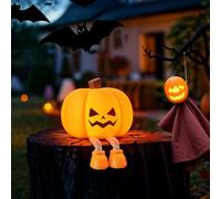 YISSVIC Luz Nocturna Infantil Calabaza Luz Bebe Nocturna Con Temporizador 3 Brillos Ajustables Recargable Regalo Para Niños Bebés-Clásico