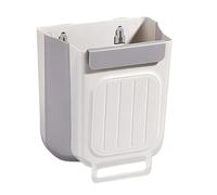 Yistoi Cubo Basura, Papelera Cocina, Basurero Cocina, Plegable Montaje en Pared Buena Capacidad de Carga Adecuado para su uso en la Cocina, el Baño, la sala de Estar o la zona de Estudio