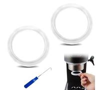 Yistoi Junta de Silicona, Junta de Café Anillo, para Delonghi Ec680/Ec685/Ec785/Ec885/Ec850/Ec860, Junta de Sello de Reemplazo para Máquinas de Café, con Herramienta de Sellado Del Eje