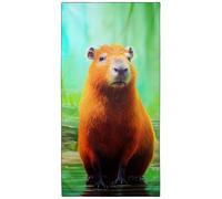 YISUMEI Capybara - Toallas de playa para adultos, extragrandes, 180 x 90 cm, microfibra de secado rápido, para viajes, natación, camping, deportes