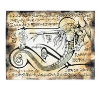 YISUMEI - Manta de forro polar suave, inspirada en Los rituales de Cthulhu, manta adecuada para sofá o cama, algodón mixto, Color1, 150 x 200 cm