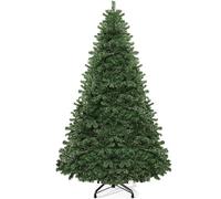 YITAHOME Árbol de Navidad Artificial de 230 cm, aprox. 1346 puntas, Realista, Ramas Densas, Abeto con Soporte Metálico y Sistema de Plegado, Montaje Rápido para Hogar, Oficina y Tiendas, 230 x Φ135 cm