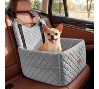 YITAHOME Asiento para Perros de hasta tamaño Mediano, Cuna de Viaje para Mascotas con Espuma viscoelástica, Altura del Asiento de Menos de 35 Libras, 2 Bolsillos Laterales, Antideslizantes, 2