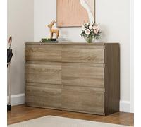 YITAHOME Cajonera, Sonoma, 100 x 30 x 70 cm