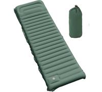 YITAHOME Colchoneta autoinflable, colchón de Aire Grueso Ultraligero Resistente al Agua con Bomba y Almohada integradas, colchón con Bomba de pie y Bolsa de Transporte para Viajes (Verde)