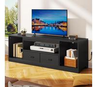 YITAHOME Mueble de TV de 148 cm para televisores de hasta 65 Pulgadas con 2 Puertas, 3 estantes Ajustables, Centro de Entretenimiento para Sala de Estar y Dormitorio