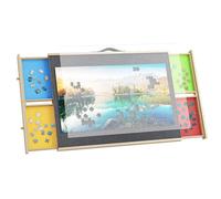 YITAHOME Tablero de Rompecabezas - Mesa de Rompecabezas inclinable Ajustable de 5 ángulos con 4 cajones magnéticos, Superficie de Fieltro Antideslizante, Ruedas giratorias - Mesa de Rompecabezas de