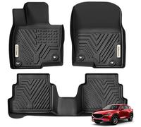 YITAMOTOR Alfombrillas compatibles con Mazda CX-5, revestimientos de Piso de Ajuste Personalizado para Mazda CX5 2017-2023, protección para Todo Tipo de Clima