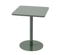 YITAYMLI Pequeña Mesa Auxiliar Cuadrada de Hierro para Exteriores, Mesa de negociación y café para Bebidas para Espacios pequeños, fácil Montaje, para Sala de Estar.(Green,48cm/18.9in)