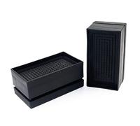 Yitexin Paquete de 2 elevadores de Cama, elevadores de Muebles, elevadores rectangulares Resistentes, elevadores de sofá, elevadores de Mesa para Escritorio, Silla, sofá, Nevera, 4,7 cm de Altura