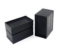 Yitexin Paquete de 2 elevadores de Cama, elevadores de Muebles, elevadores rectangulares Resistentes, elevadores de sofá Ajustables apilables, elevadores de Mesa para Escritorio,8 cm de Altura