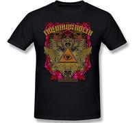 YITIANYUAN Mars Volta Men's Graphic Cotton Short Sleeve T-Shirt Size XL