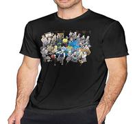 YITIANYUAN Men's Assassination Classroom Short Sleeve T-Shirt Size M