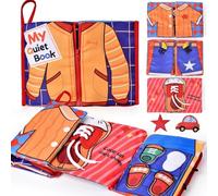 Yitical Quiet Book Montessori Juguetes Niños 1 Año, Busy Board Sensoriales Libro Interactivo Juguetes Bebes para 1 2 3 Años 12 18 Meses, Regalo Niños Niñas