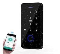 YiToo Teclado biométrico de Control de Acceso de Huellas Dactilares Tuya App Smart NFC Abridor de Puerta Impermeable 13.56MHz RFID Teclado con Wiegand 26 bits de Salida/Entrada