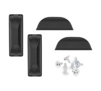 YIUPEDRFG Almohadilla para pies de Maleta Nueva con Patas de Soporte Lateral Inferior para Equipaje Perno Equipaje Ligero Negro Accesorios Esenciales Soporte para Bolsas Viaje Laterales, Estilo C