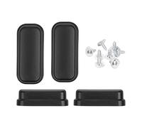 YIUPEDRFG Almohadilla para pies de Maleta Nueva con Patas de Soporte Lateral Inferior para Equipaje Perno Equipaje Ligero Negro Accesorios Esenciales Soporte para Bolsas Viaje Laterales, Estilo B