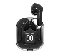 YIUPEDRFG Auriculares Bluetooth Mi con Pantalla LED para emparejamiento instantáneo y Sonido Envolvente, con tecnología de Resistencia al Agua IPX4, Negro, Caja