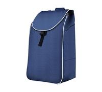 YIUPEDRFG Bolsa de Repuesto para Carrito de Compras Capacidad Carga Oxford Bolsa Compras Impermeable para comestibles (no Incluye carritos). Se pliega fácilmente, Azul Profundo, 30x19x55cm