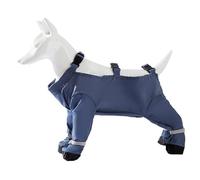 YIUPEDRFG Botas Antipolvo con Tirantes. Tallas Disponibles. Pantalones Impermeables para Perros. Sujeta los pies y se cuelga por la Espalda. Ideal para Mascotas, XL