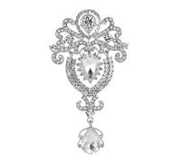 YIUPEDRFG Broches de boda y accesorios de vestir excepcionales Broche diamantes imitación encantador y moda para cada ocasión Broches temperamento para hombres, mujeres, damas honor