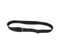 YIUPEDRFG Cinturón de sujeción para camisas, cintura antideslizante que mantiene la camisa metida en el pantalón, cinturón formal con cierre, Negro, 2.5 x 120 cm