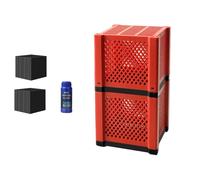 YIUPEDRFG Filtro purificador de Agua Tipo Cubo para estanques de Caballos. Filtración eficaz para bebederos de Caballos. Filtro Filternatur para bebederos de Caballos de PVC, 2 Juegos