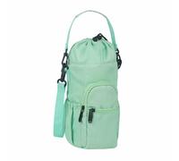 YIUPEDRFG Funda térmica Oxford, diseño moderno, impermeable, suave y fácil de colocar en botellas de agua, ideal para viajar, verde