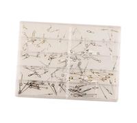 YIUPEDRFG Juego de repuesto de manecillas reloj aleación confiable. Accesorios duraderos para artesanos. Diseñado con multifuncionalidad en mente. Surtido pasadores reloj aleación mixta para