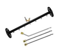 YIUPEDRFG Lavadora a presión para Tren de rodaje de 24 Pulgadas 3 Varillas extensión Incluidas para Limpieza 3 Varillas extensión conexión rápida Lavadora a presión Limpiador Tren rodaje