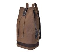 YIUPEDRFG Mochila de Lona para Hombre, Mochila de Viaje, diseño ergonómico para Mayor Comodidad, Senderismo, Gimnasio, Equipaje, Fin Semana, Viajes Aventura, para portátil, Gran Capacidad, Café