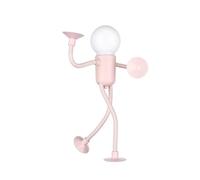 YIUPEDRFG Práctica y Divertida luz Nocturna para Deportistas, diseños Flexibles para Atletas con Ventosa, presione Ligeramente para encender Las Luces, Rosa